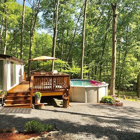 איסט סטרודסבורג Pocono Cabin With Private Pool At Shawnee Mtn מראה חיצוני תמונה