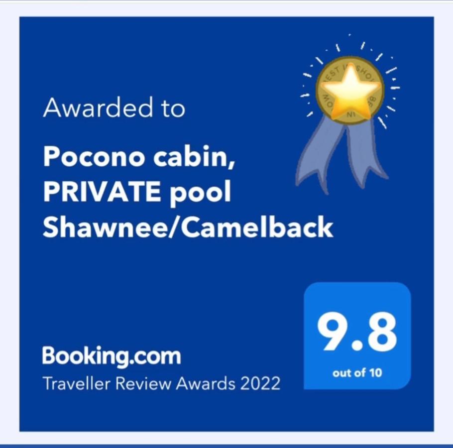 איסט סטרודסבורג Pocono Cabin With Private Pool At Shawnee Mtn מראה חיצוני תמונה
